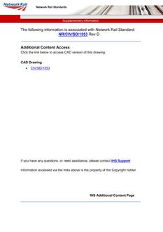 NR NR/CIV/SD/1553 ISSUE D