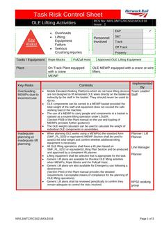 NR NR/L3/MTC/RCS0216/OLE18 ISSUE 2