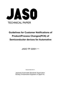 JSAE JASO TP 22001