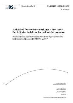 DANSK DS/EN ISO 16092-2
