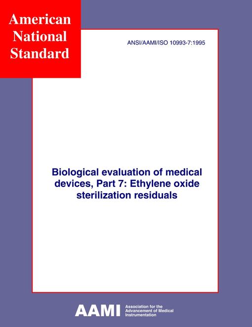 AAMI/ISO 10993-7