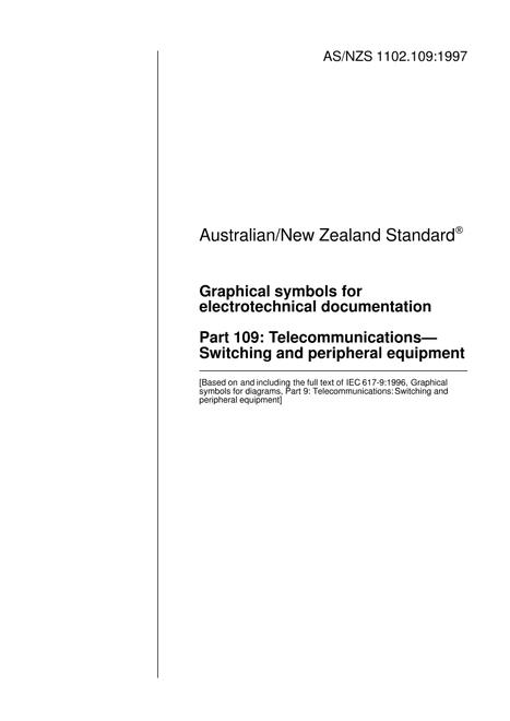 AS/NZS 1102.109:1997