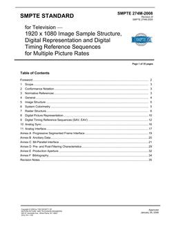 SMPTE ST 274M