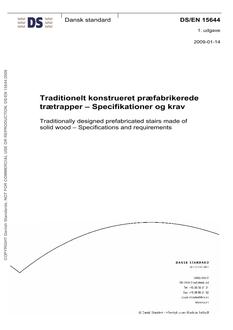 DANSK DS/EN 15644