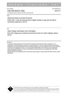 CEI EN 62271-204