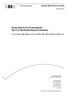DANSK DS/IEC SRD 62913-2-2
