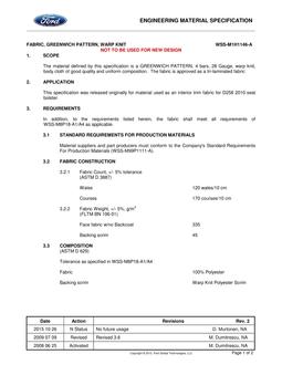 FORD WSS-M1H1146-A