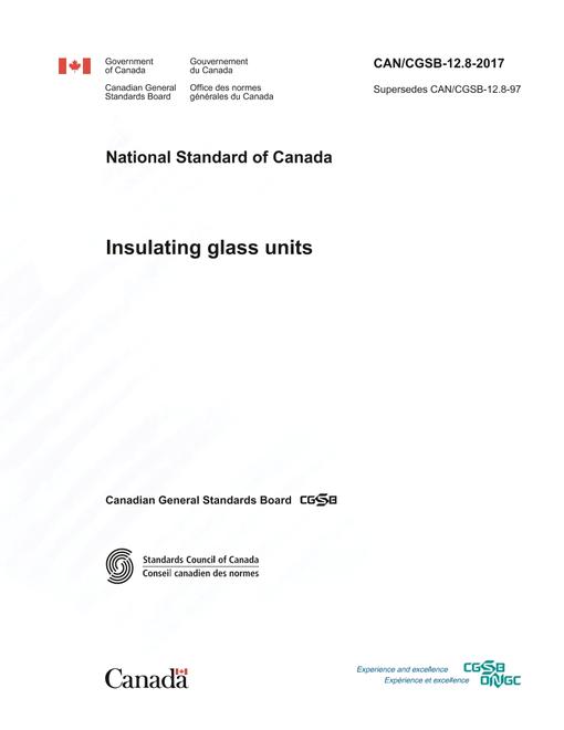 CAN/CGSB 12.8-2017