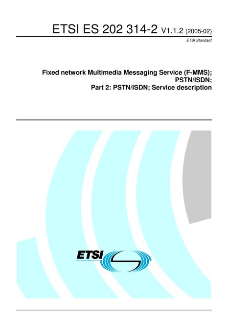 ETSI ES 202 314-2