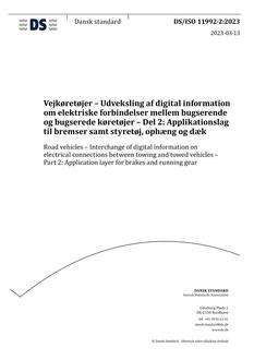 DANSK DS/ISO 11992-2