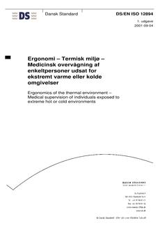 DANSK DS/EN ISO 12894
