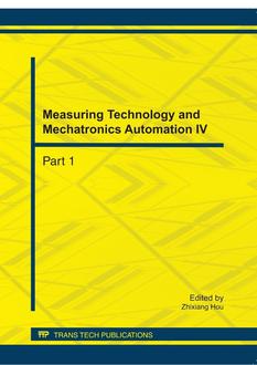 Measuring Technology and Mechatronics Automation IV