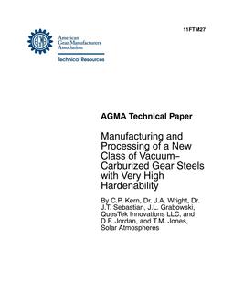 AGMA 11FTM27