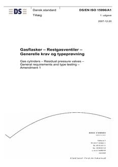 DANSK DS/EN ISO 15996