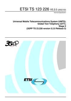 ETSI TS 123 226
