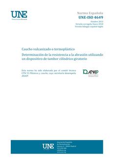 AENOR UNE-ISO 4649