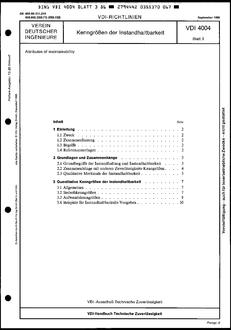 VDI VDI 4004 BLATT 3
