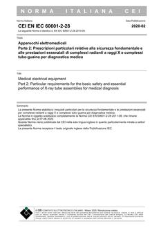 CEI EN IEC 60601-2-28