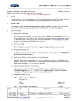 FORD WRS-M1H1276-A21