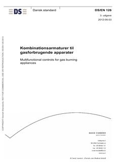 DANSK DS/EN 126