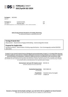 DANSK DSF/FPREN ISO 3924