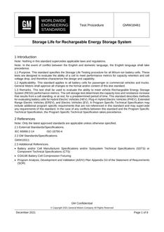 GMW GMW18461 + SUPPLEMENT(S)