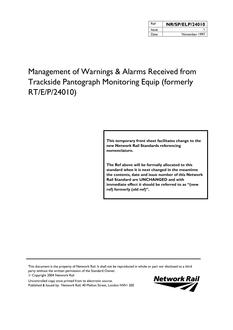 NR RT/E/P/24010 ISSUE 1