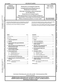 VDI VDI 4250 BLATT 1