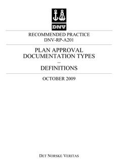 DNV DNV-RP-A201