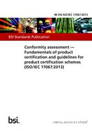 BS EN ISO/IEC 17067:2013