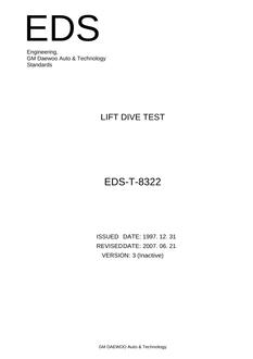 GMKOREA EDS-T-8322