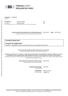 DANSK DSF/PREN ISO 14581