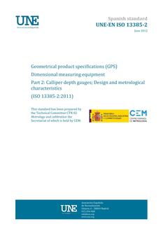 AENOR UNE-EN ISO 13385-2