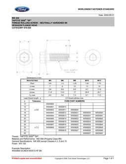 FORD WD204