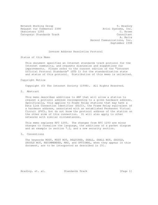 IETF RFC 2390