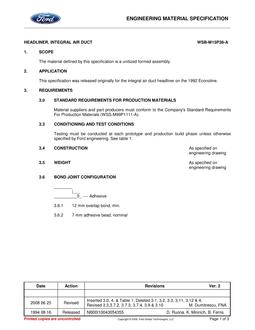 FORD WSB-M15P38-A