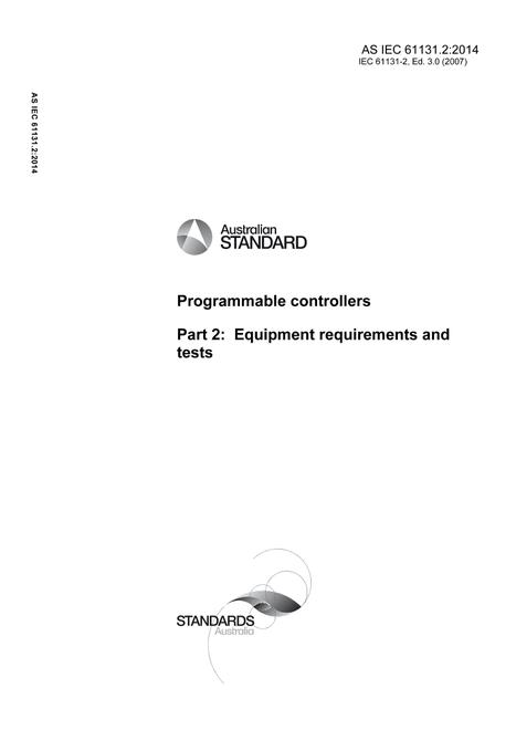 AS IEC 61131.2:2014