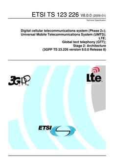 ETSI TS 123 226