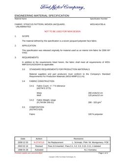 FORD WSS-M1H785-A
