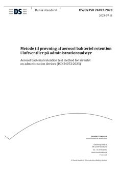 DANSK DS/EN ISO 24072