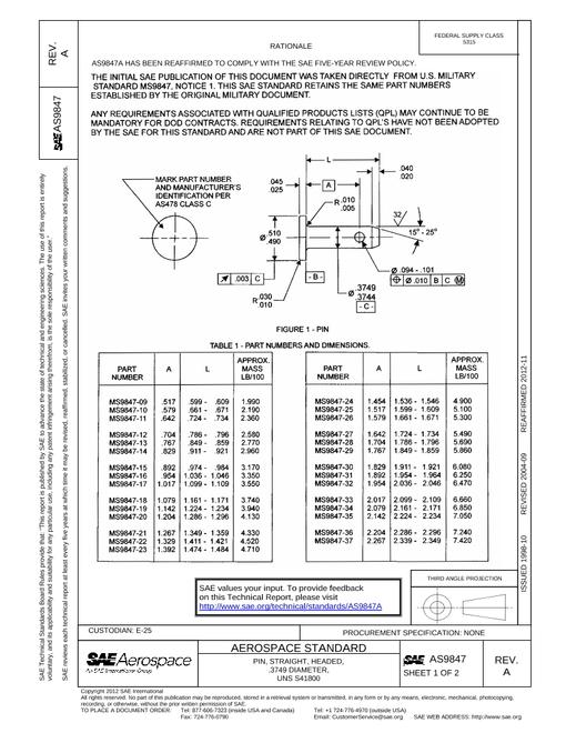 SAE AS9847A