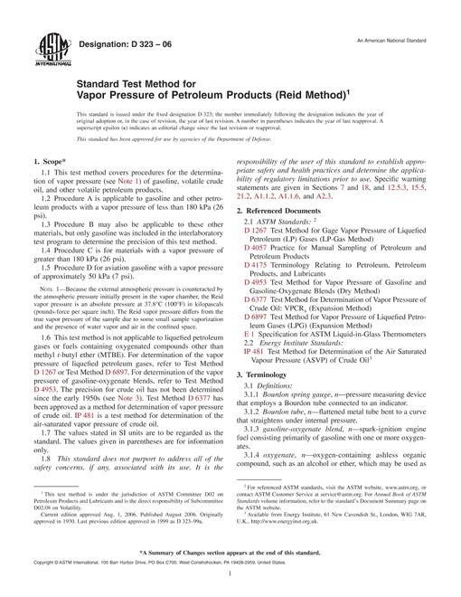 ASTM D323-06