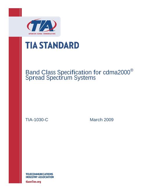 TIA TIA-1030-C