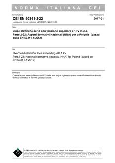 CEI EN 50341-2-22
