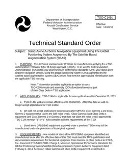 FAA TSO C146D