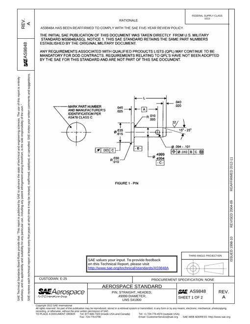 SAE AS9848A