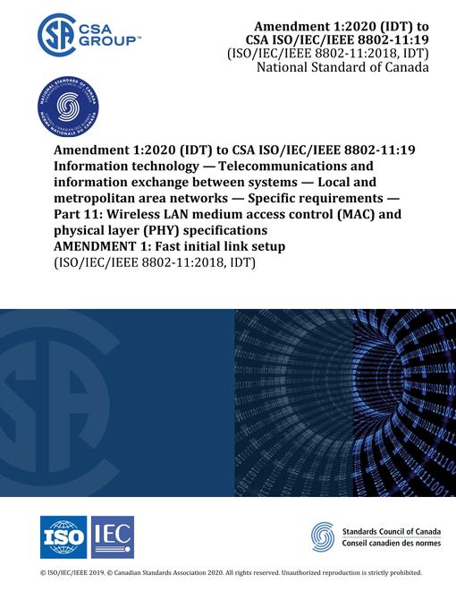 CAN/CSA-ISO/IEC/IEEE 8802-11A:19