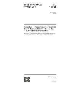 ISO 11691:2020