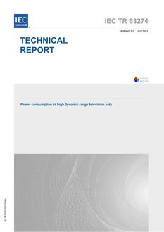 IEC/TR 63274 Ed. 1.0 en:2021