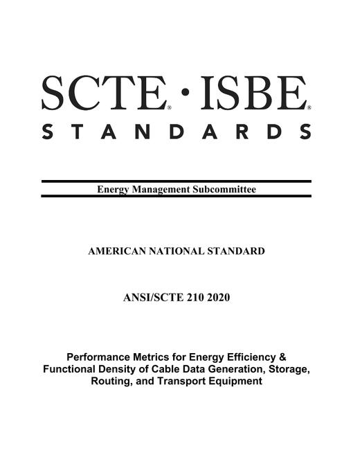 SCTE 210 2020